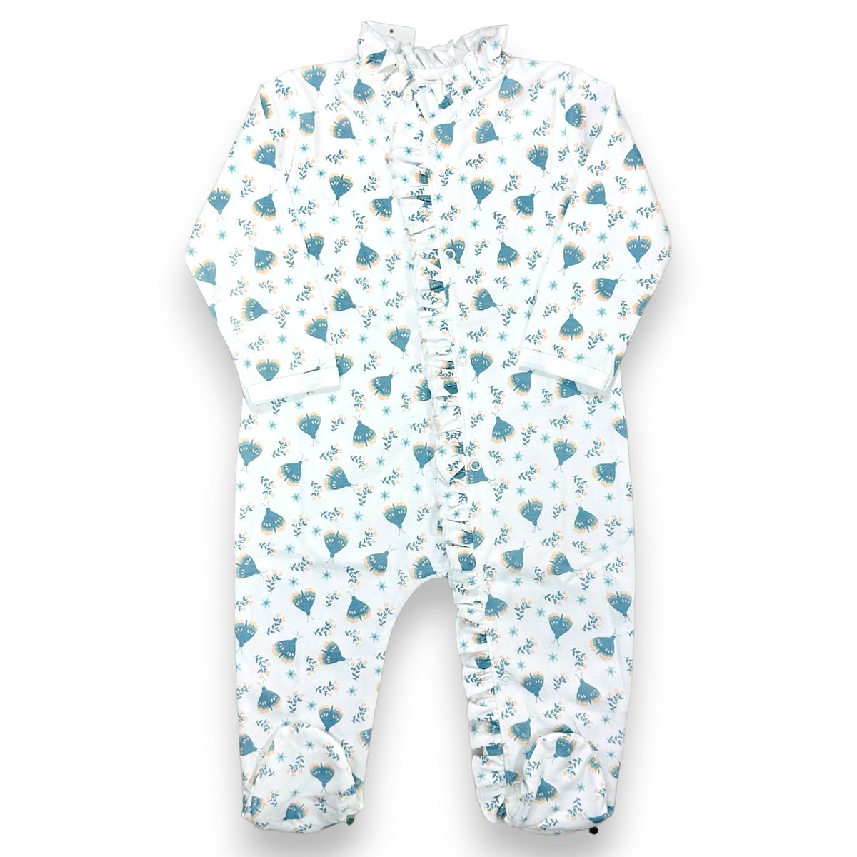 LANDARE - ENTERITO ALGODÓN PIMA MARIPOSAS CON VUELITOS LANDARE