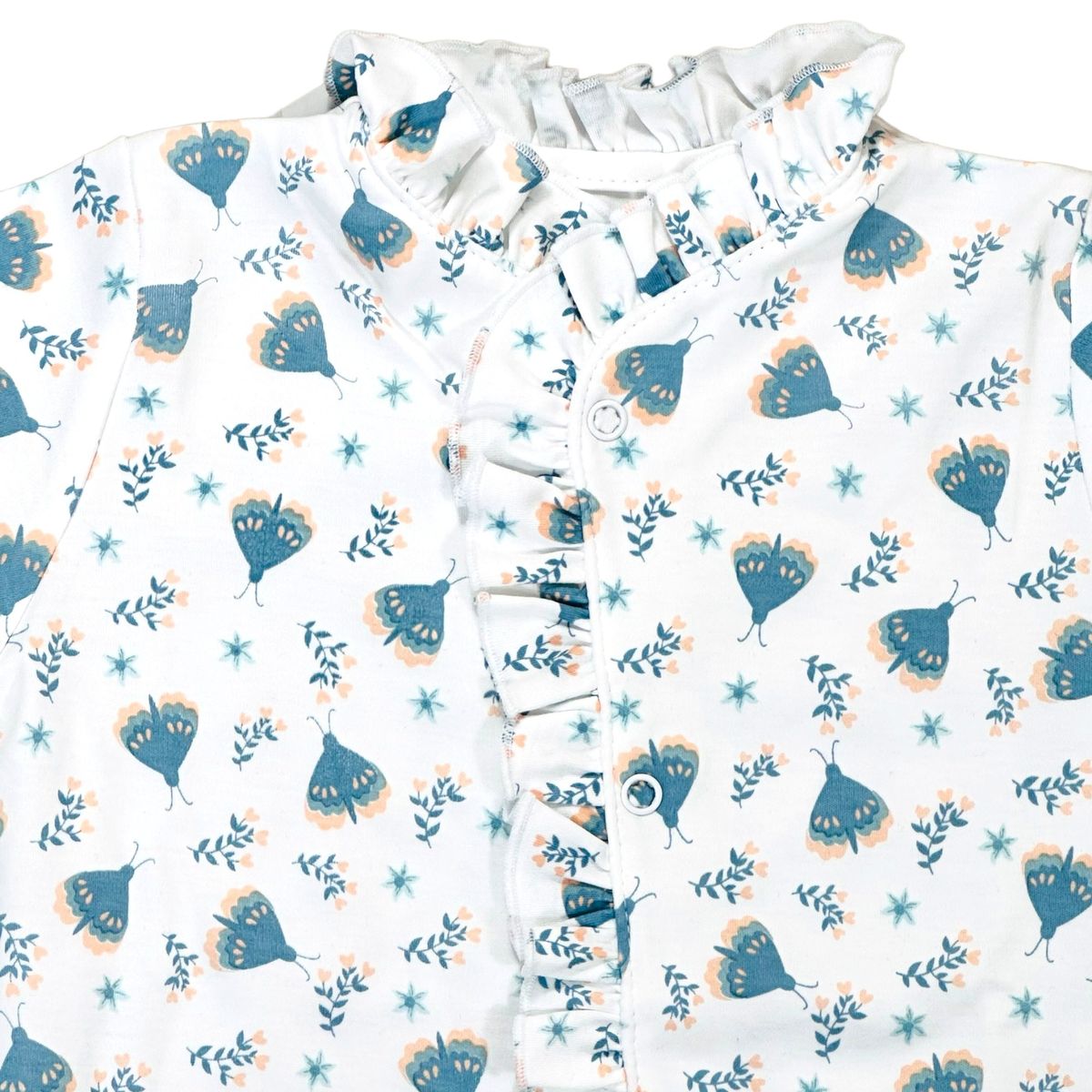 LANDARE - ENTERITO ALGODÓN PIMA MARIPOSAS CON VUELITOS LANDARE