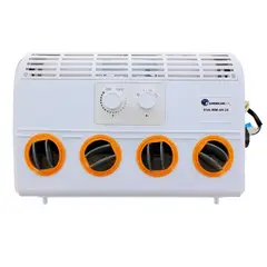 AMERICAN AIR - Evaporador AC de Pared 4 Salidas 25680BTU 510 M3/hr 1.4A 24v