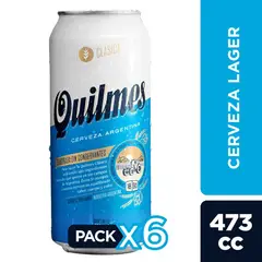 QUILMES - 6x Cervezas Lata 473cc