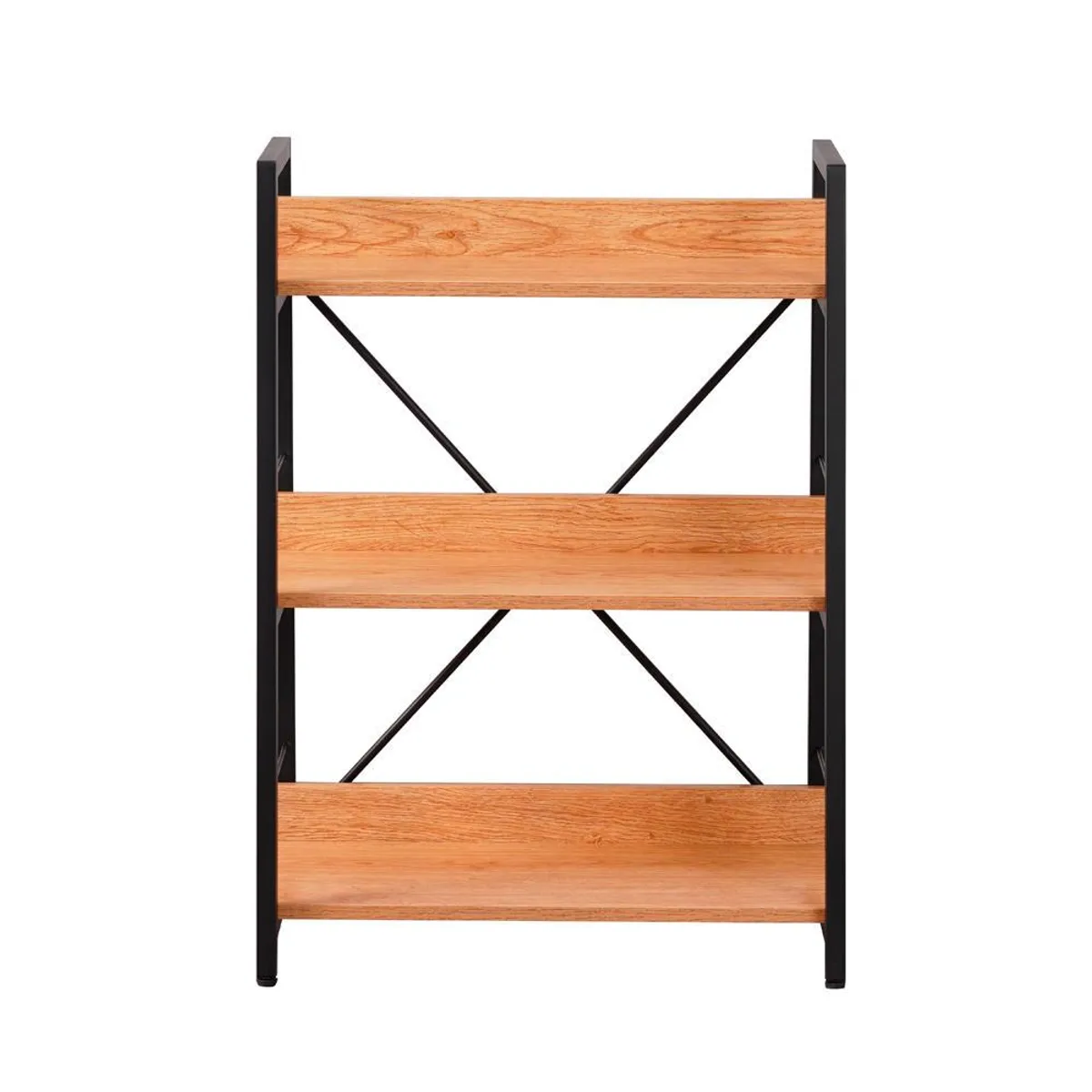 SPAZZIO - Repisa 3 posiciones Iron Line natural 60x35x85 cm - Crema