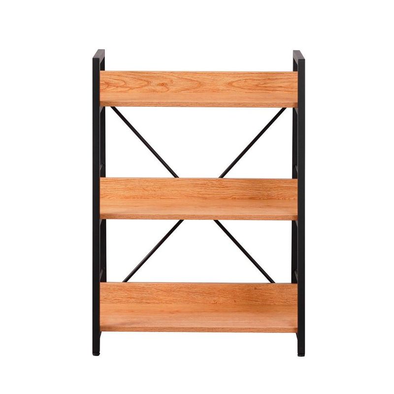 SPAZZIO - Repisa 3 posiciones Iron Line natural 60x35x85 cm - Crema