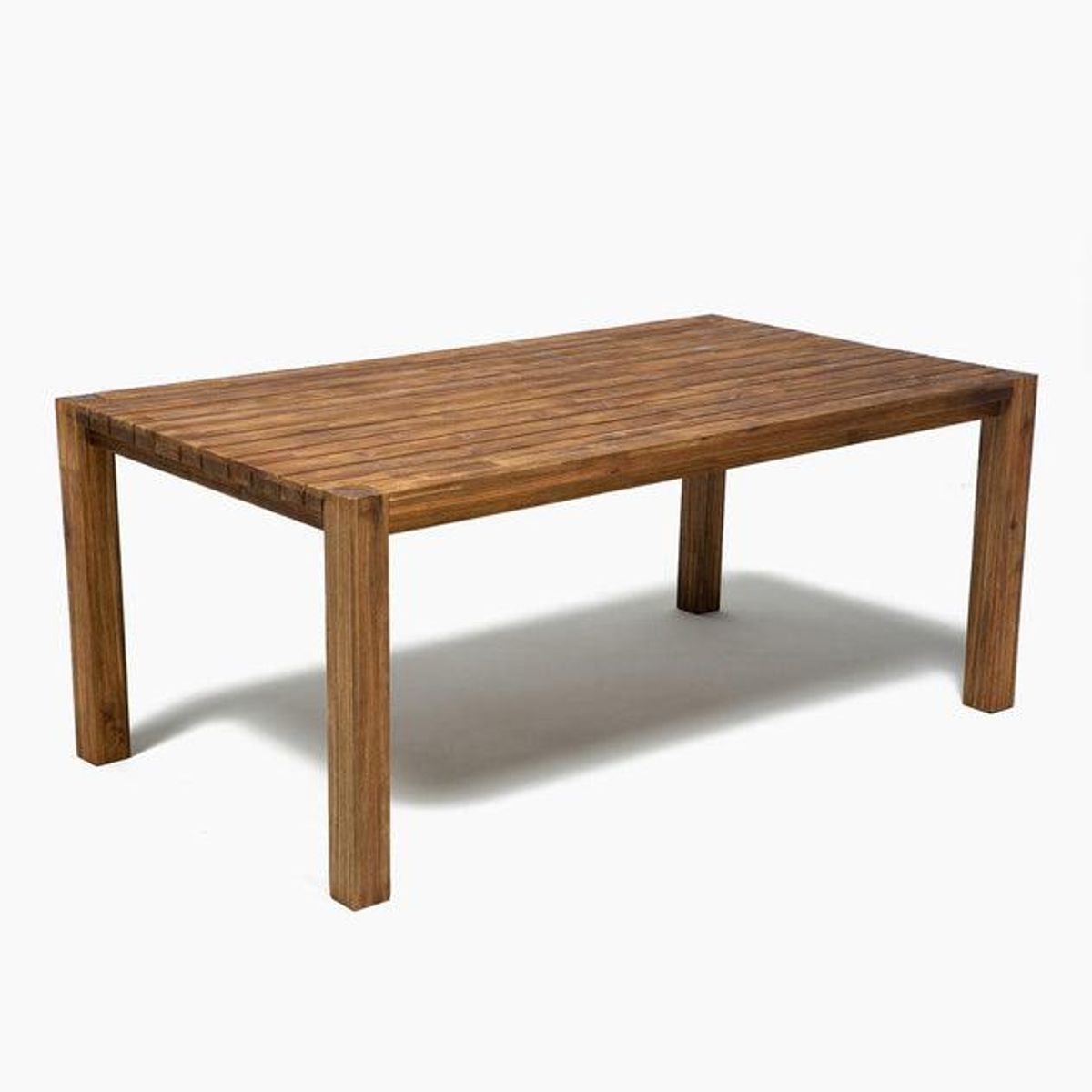 SPAZZIO - Comedor terraza Río café mate + 8 sitiales Río café mate