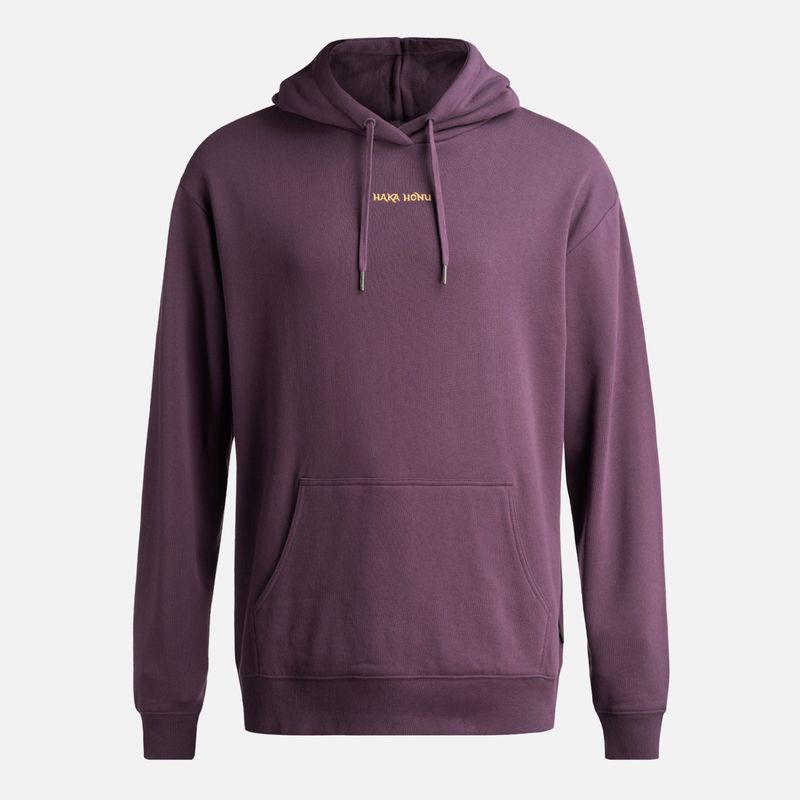 HAKA HONU - Polerón Hombre Canguro Morado Oscuro Haka Honu