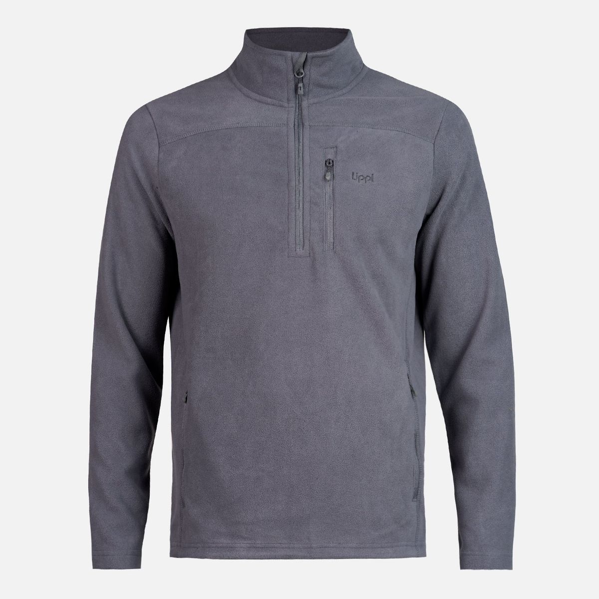 LIPPI - Chaqueta Hombre Paicavi Therm-Pro 14 Zip Jacket Gris Oscuro Lippi