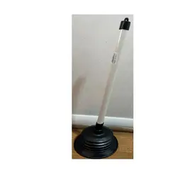 GENERICO - Sopapo Lavamanos Lavaplatos Fregadero Baño Cocina Negro