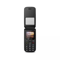 TECNOLAB - TELEFONO SENIOR PARA ADULTO MAYOR 4G NEGRO