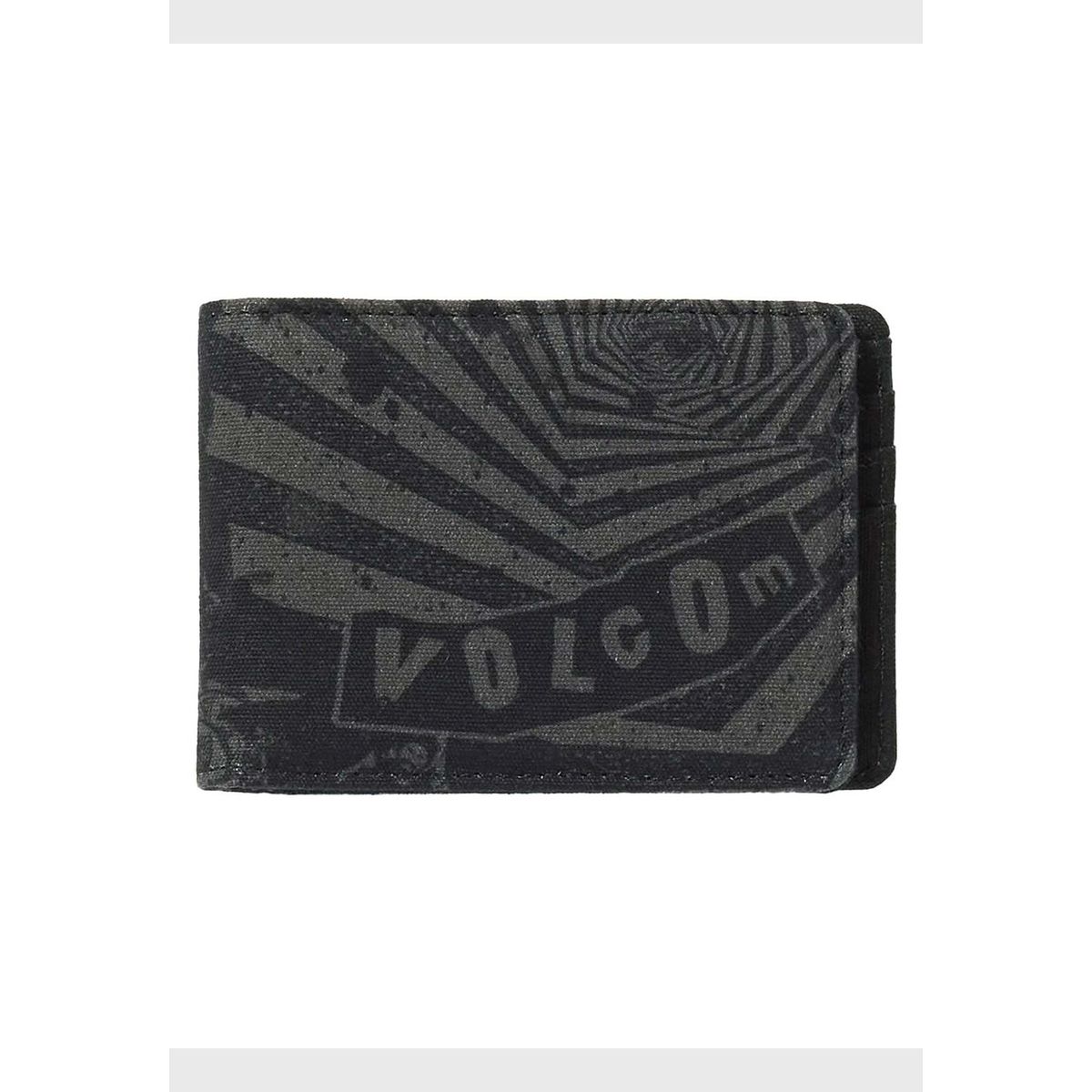 VOLCOM - Billetera Post Bifold Negro Hombre Volcom