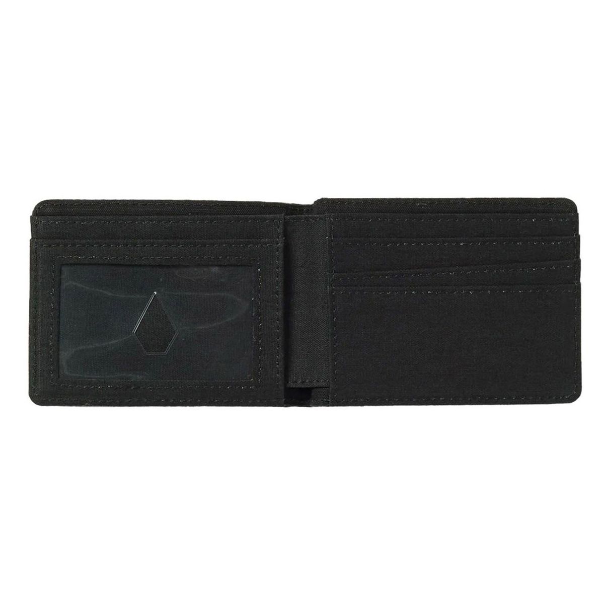 VOLCOM - Billetera Post Bifold Negro Hombre Volcom