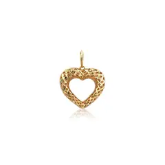 ELLA JOYAS - Colgante Corazón Oro 18k