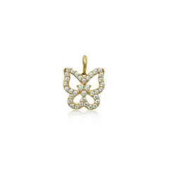 ELLA JOYAS - Colgante Mariposa Oro 18k