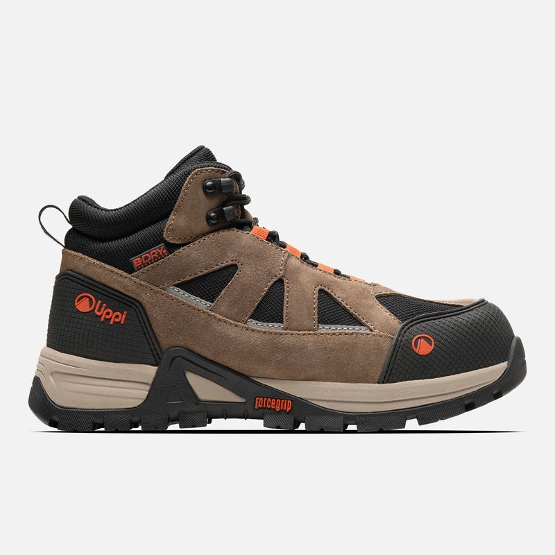 LIPPI - ZAPATO SEGURIDAD LIPPI PRO WORK HOMBRE VENTUS MID CAFÉ OSCUR