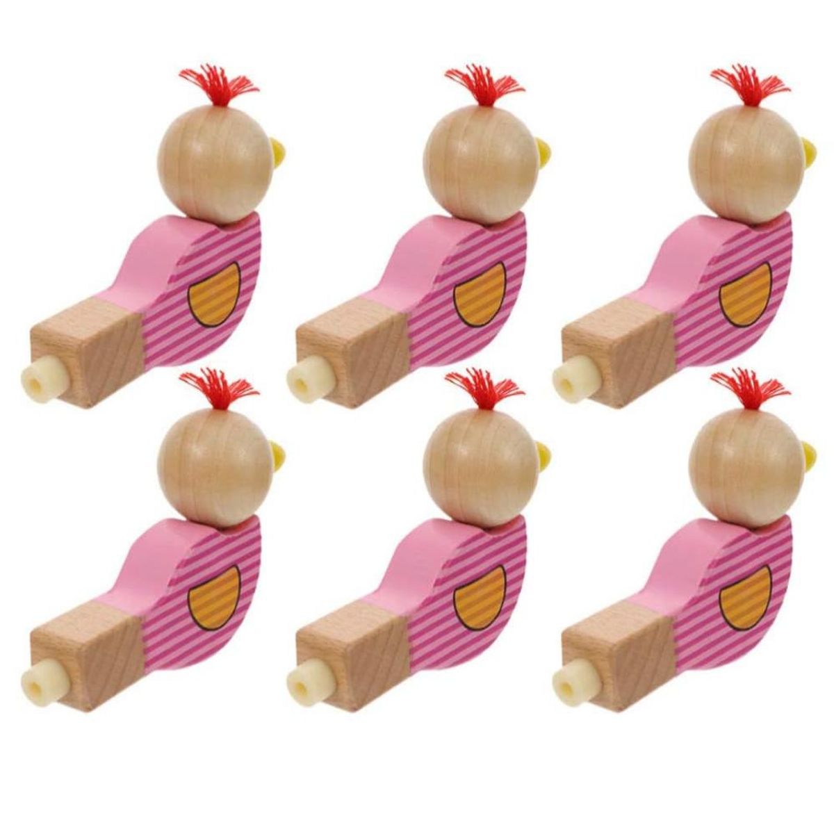 ARTIDIX - Silbato de madera de juguete diseño de pajarito infantil PB-C11