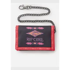 RIP CURL - Billetera Diamond Chain Negro Hombre