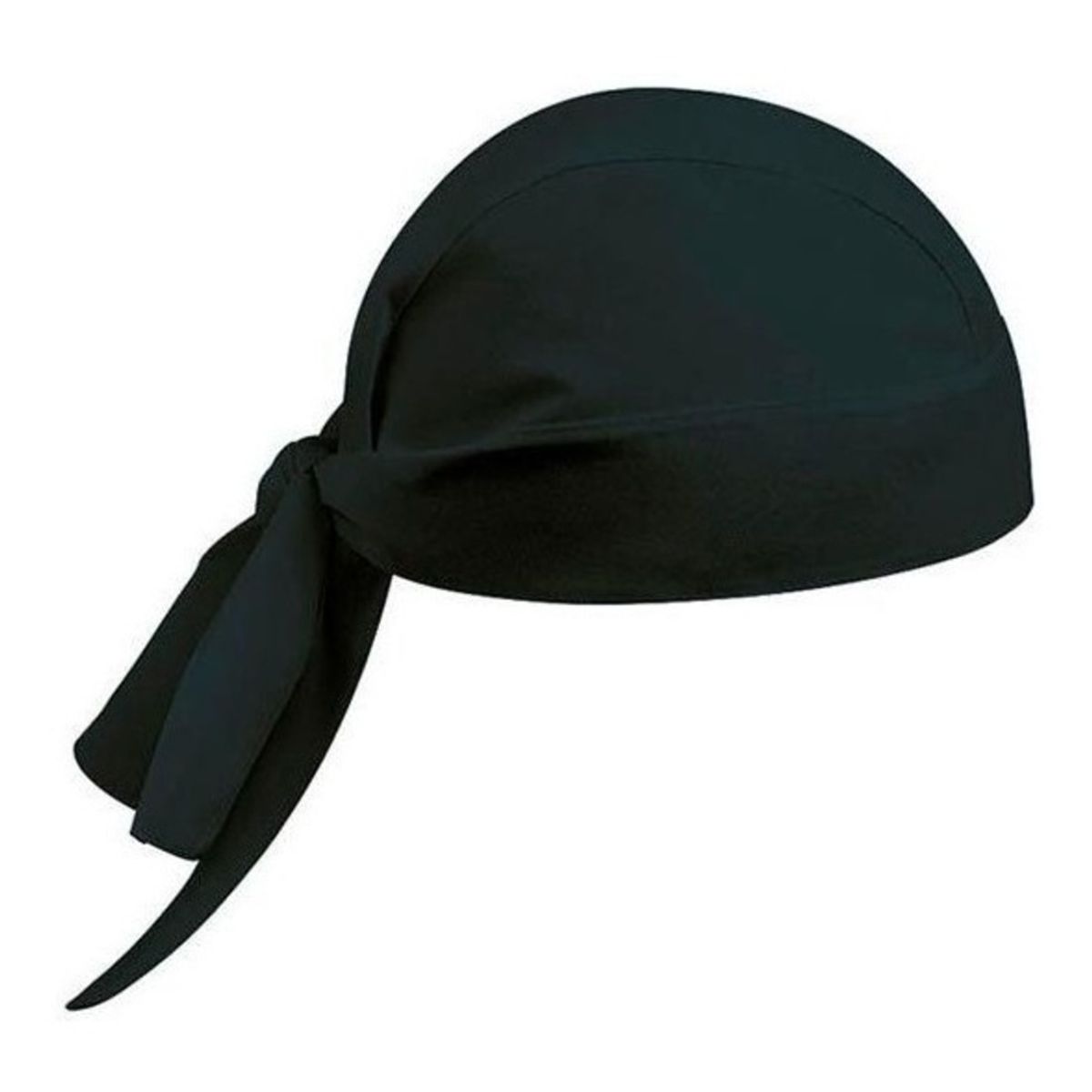 CHEF OUTFITTERS - Pack x 4 gorro o bandana de cocina negro chef CHEF OUTFITTERS