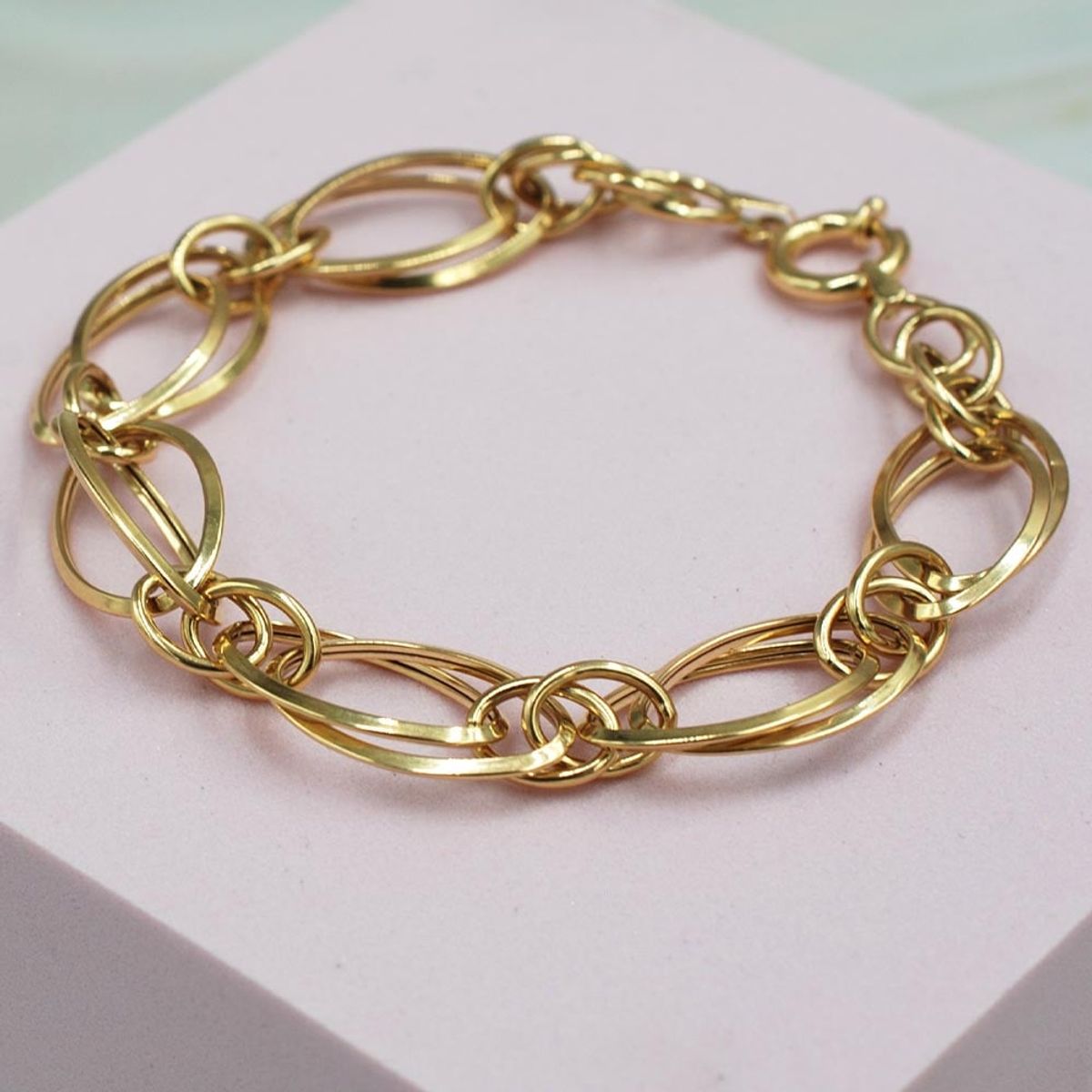 ELLA JOYAS - Pulsera Versailles Oro 18k
