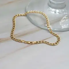 ELLA JOYAS - Pulsera Grumet Oro 18k