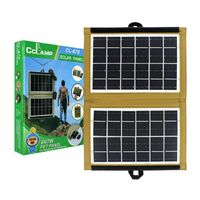 Panel Solar Portátil Plegable 7w Camping Doble