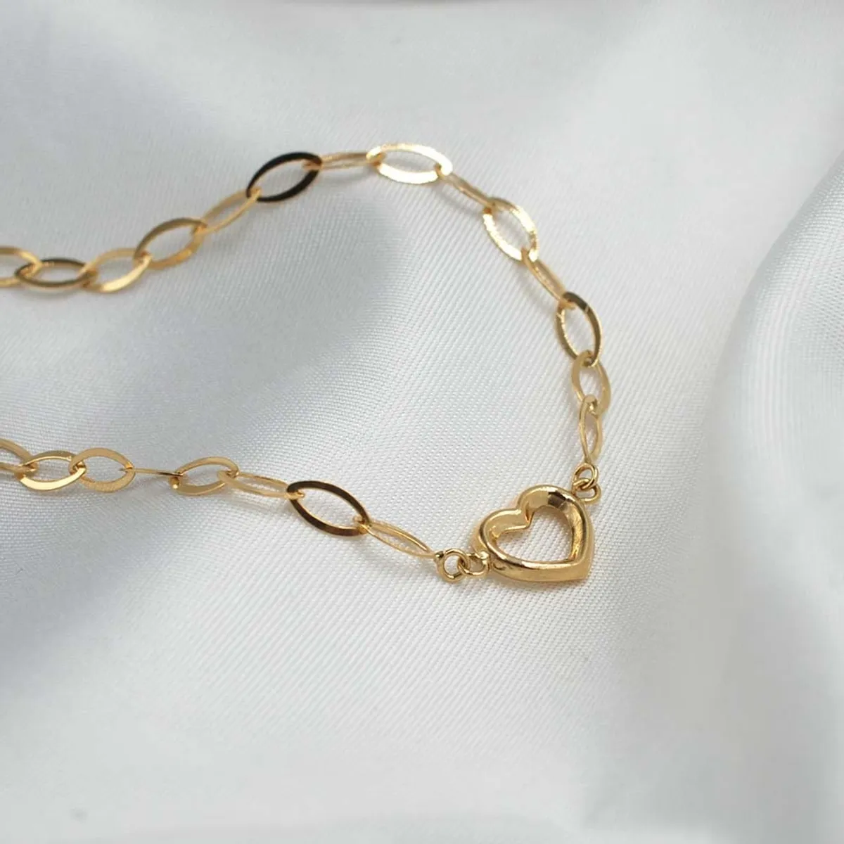ELLA JOYAS - Pulsera Amore Oro 18k