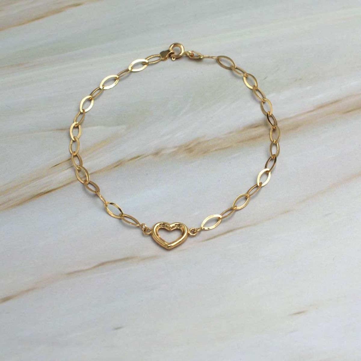 ELLA JOYAS - Pulsera Amore Oro 18k