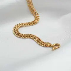 ELLA JOYAS - Pulsera Dubai Oro Amarillo 18k
