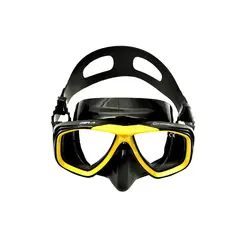 CABOSUB - Mascara de natacion Mira Negro Amarillo