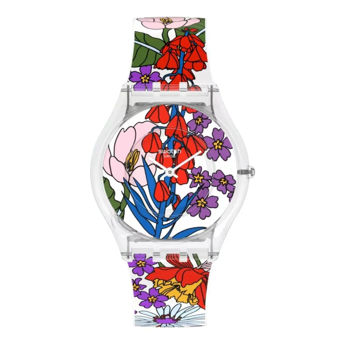 SWATCH - Reloj Unisex SWATCH BOTANICAL PARADISE SS08K110