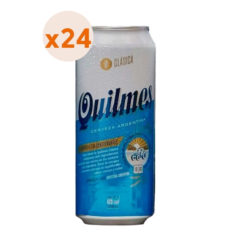 QUILMES - 24x Cervezas Quilmes Lata 473cc