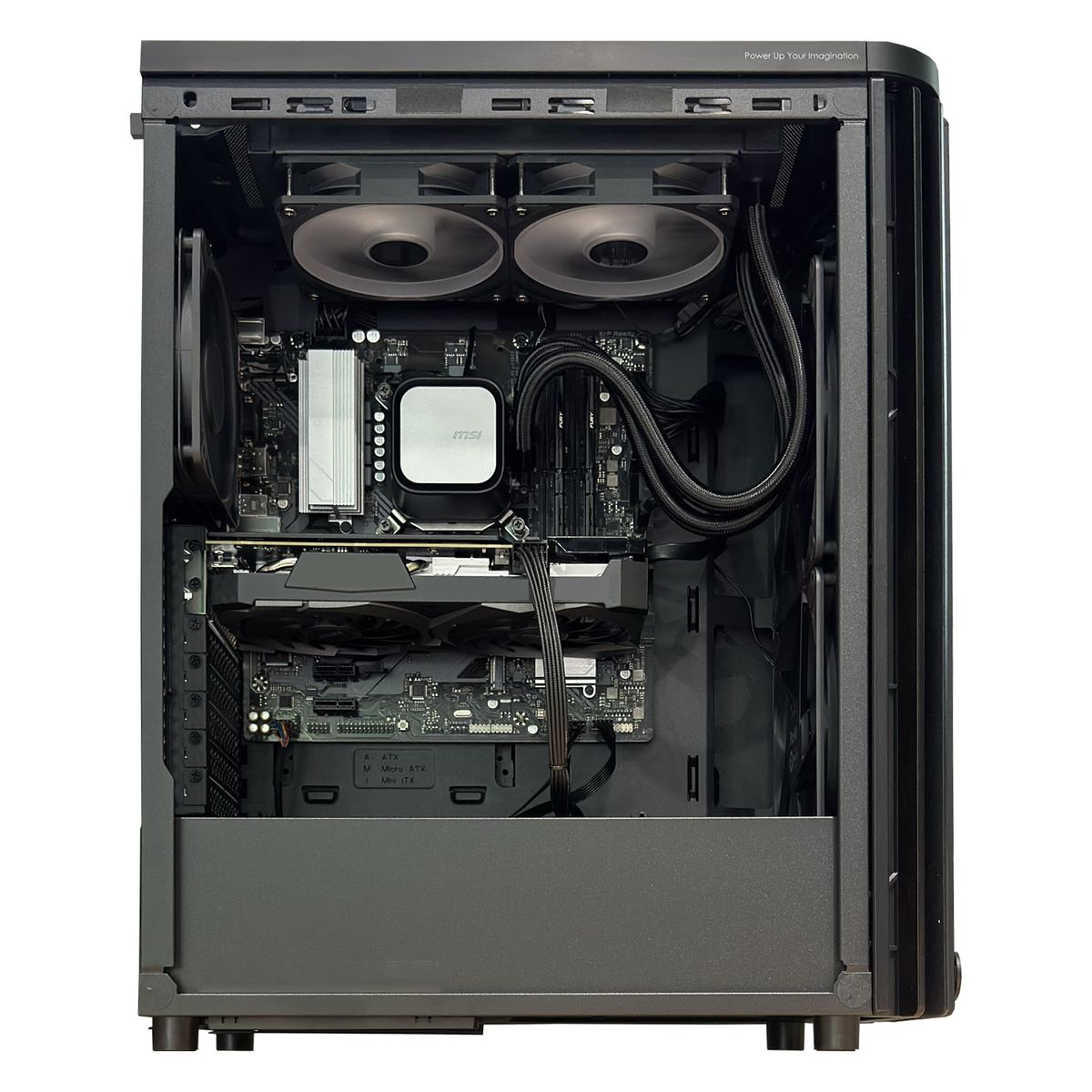 COMPU ELITE - PC WORKSTATION Intel i5 14400F + B760 WIFI+BT + 32GB DDR5 + Quadro RTX A2000 12G