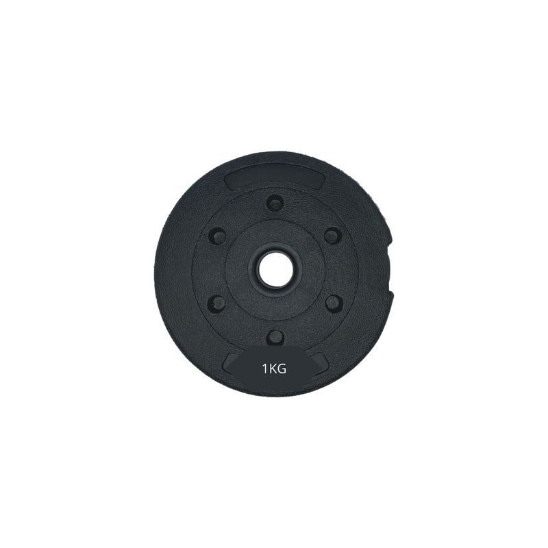 GENERICO - Disco Para Barra 1 Kg pvc Preolimpico