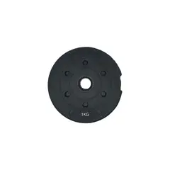 GENERICO - Disco Para Barra 1 Kg pvc Preolimpico