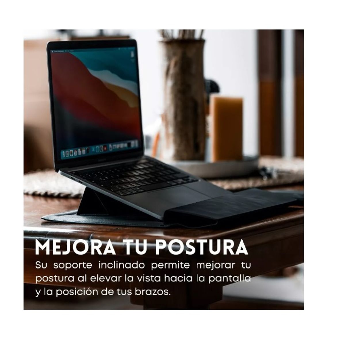 GENERICO - Funda Para Notebooks Con Plataforma 13 Pulgadas Verde