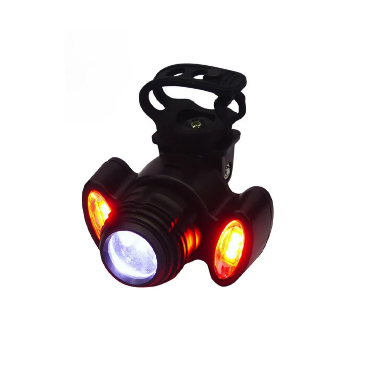 GENERICO - Foco LED Bicicleta Delantera Luz Linterna Recargable