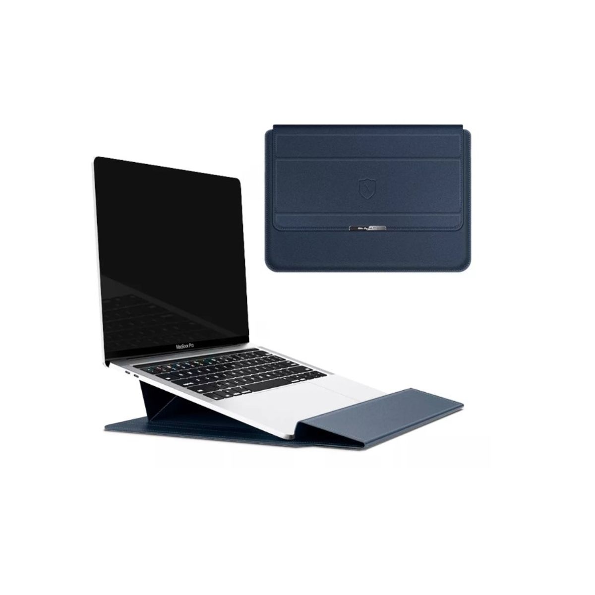 GENERICO - Funda Para Notebooks Con Plataforma 15 Pulgadas Azul