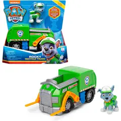 PAW PATROL - Vehículo Mas Figura Rocky