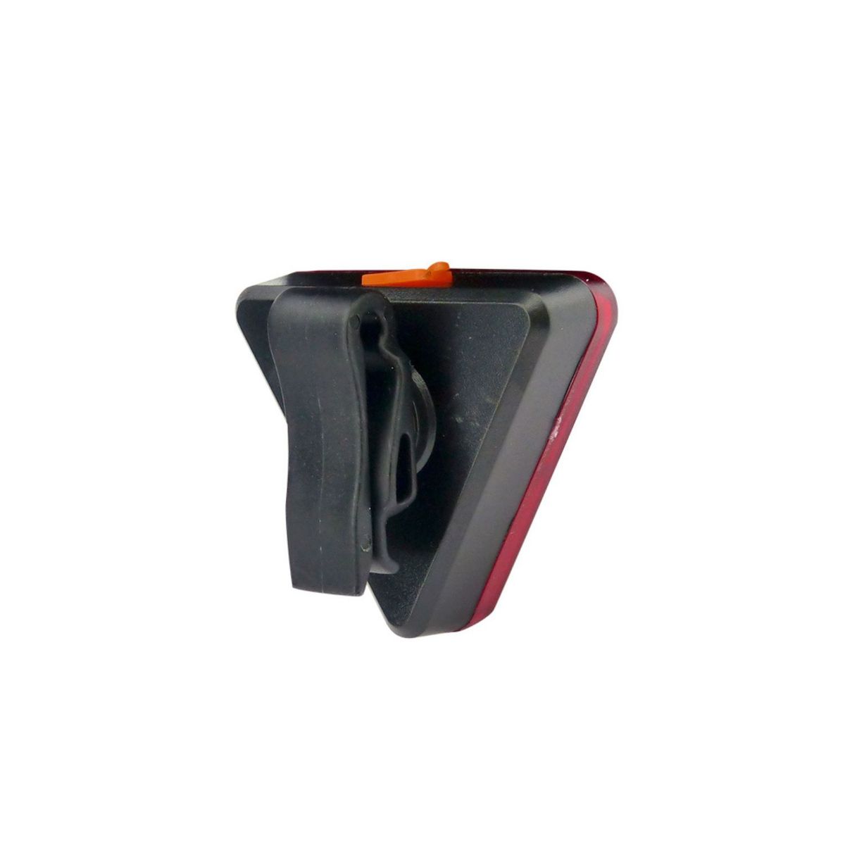 GENERICO - Luz LED Bicicleta Trasera Triangular 6 LED Recargable USB