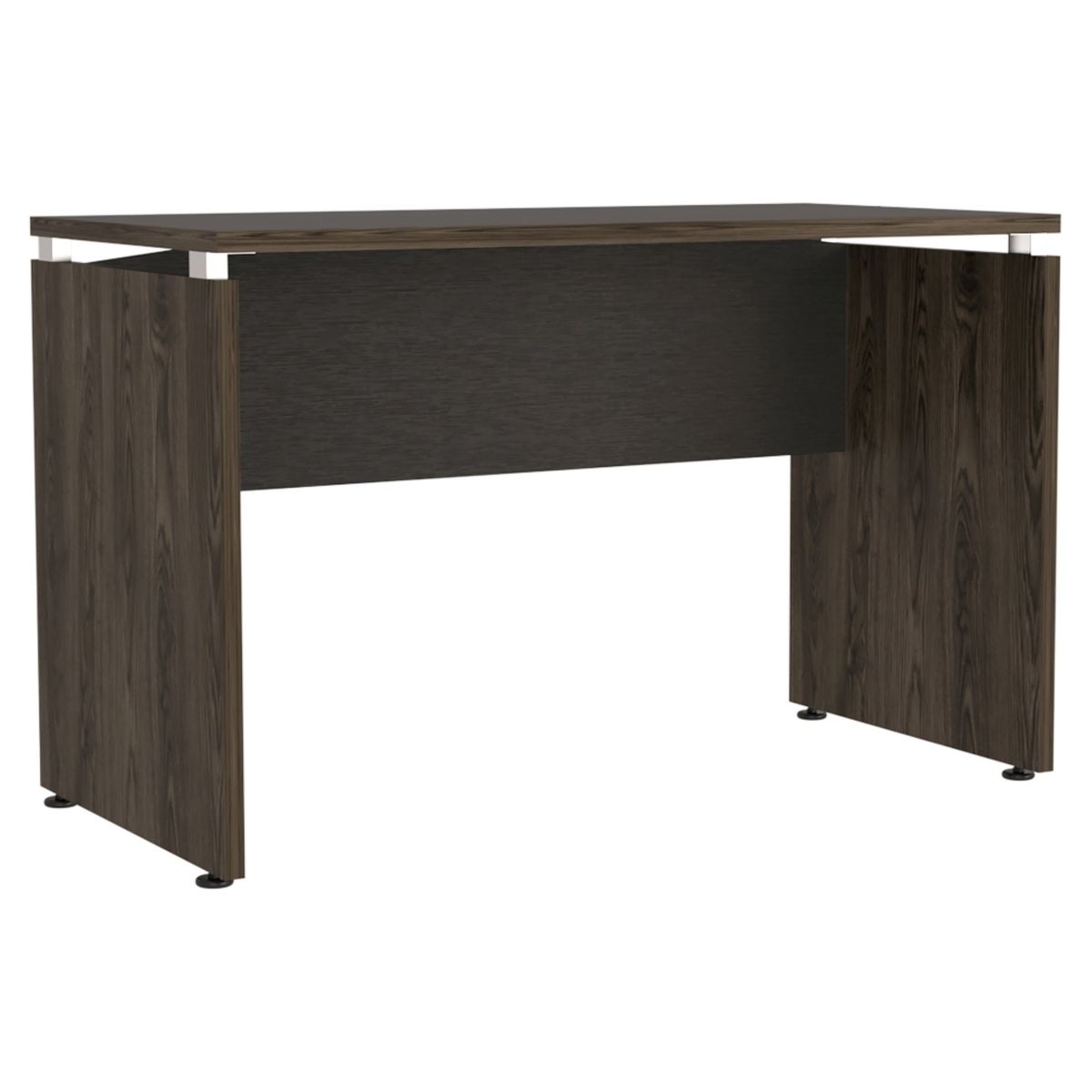 FMFURNITURE - Escritorio - Negro Soft y Coñac 75x120x60 cm…