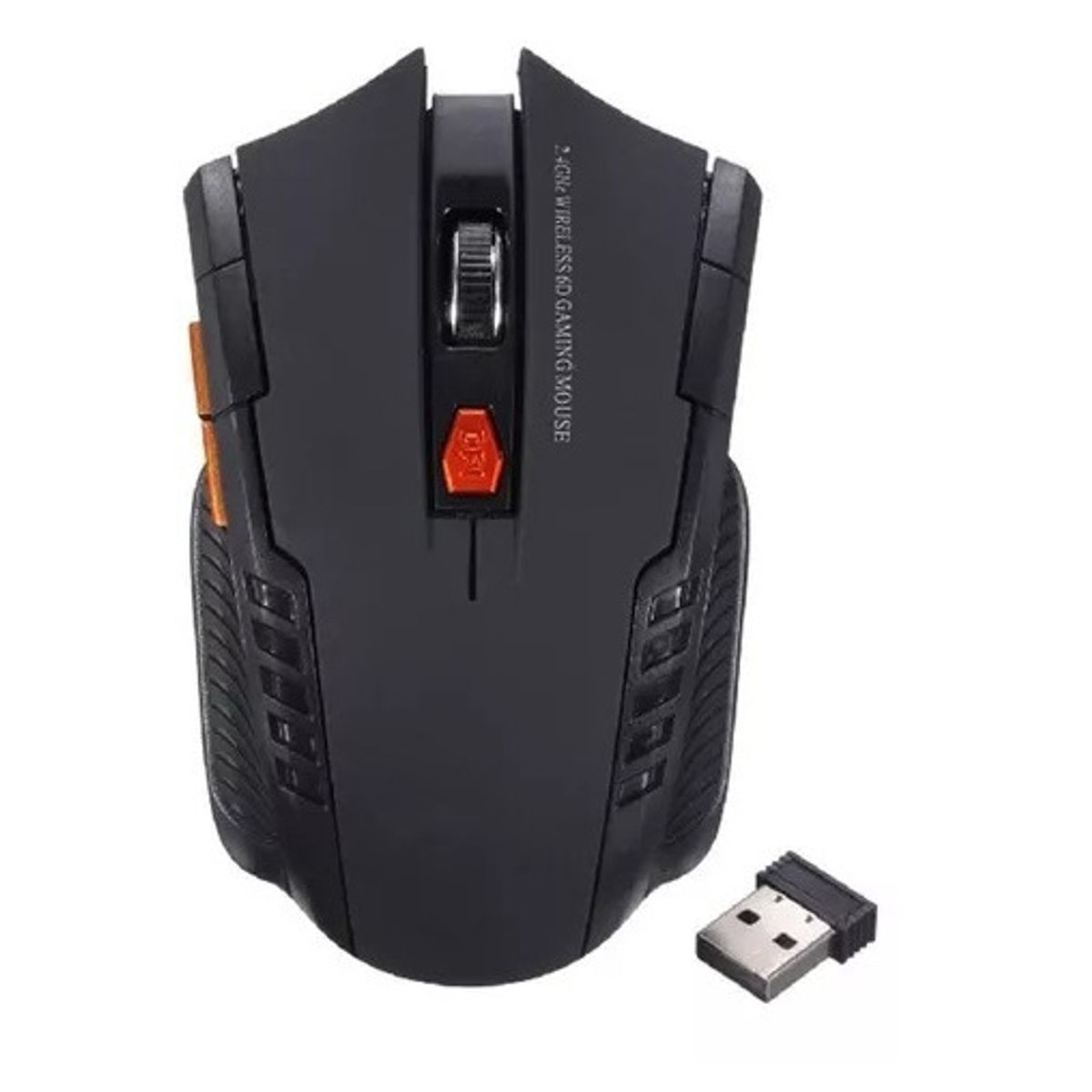 GENERICO - Mouse Gamer Optico Inalambrico, USB 2.4 GHz