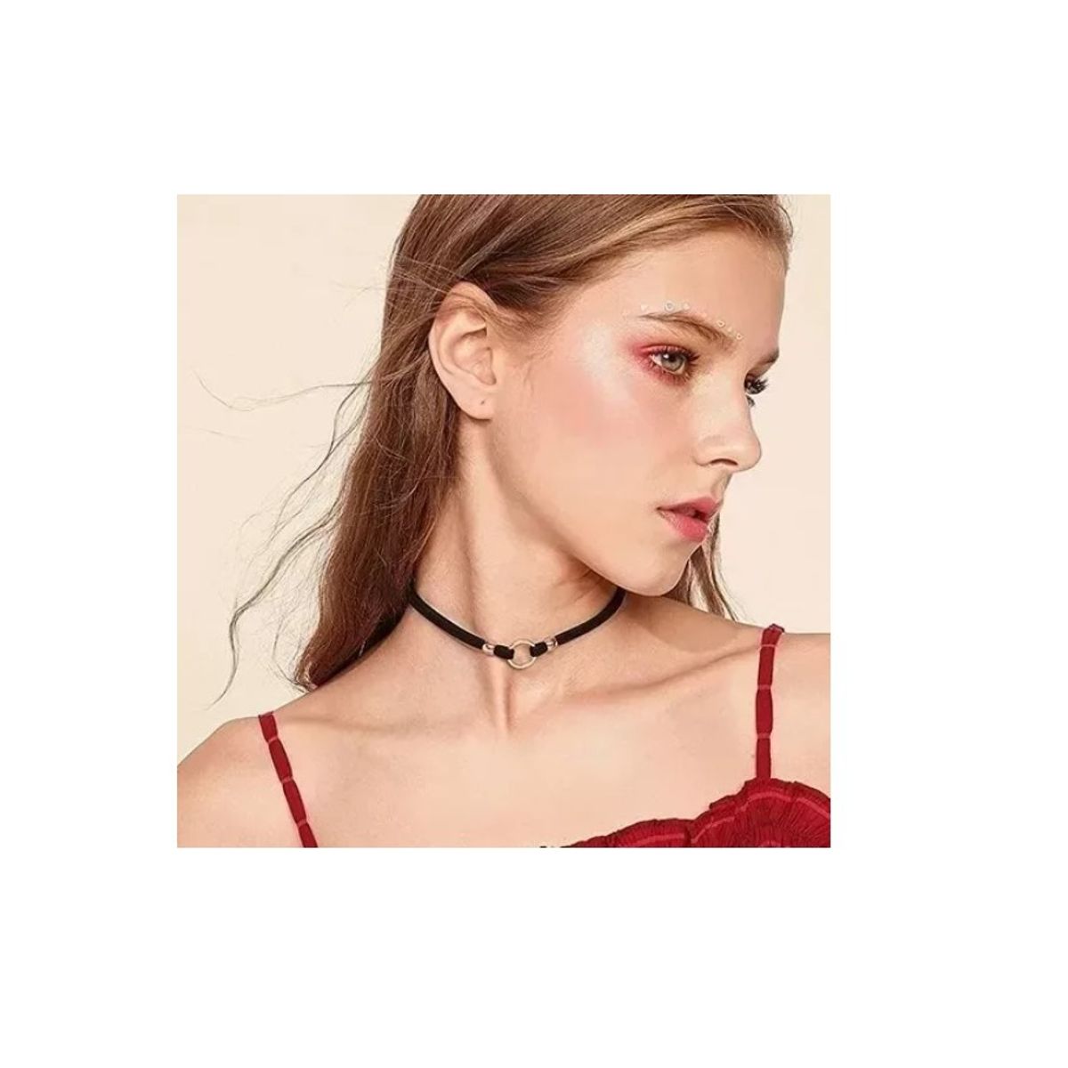 GENERICO - 20 Gargantilla Choker Necklaces Negro Lace,accesorios Collar
