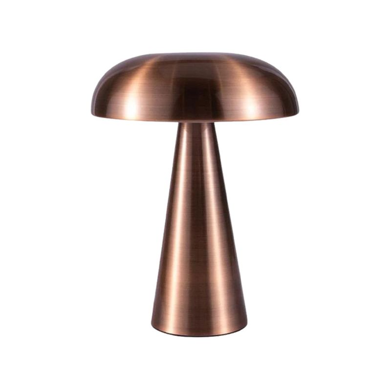 SANTU HOME & DECO - Lampara led de Mesa Recargable Oro Rosa