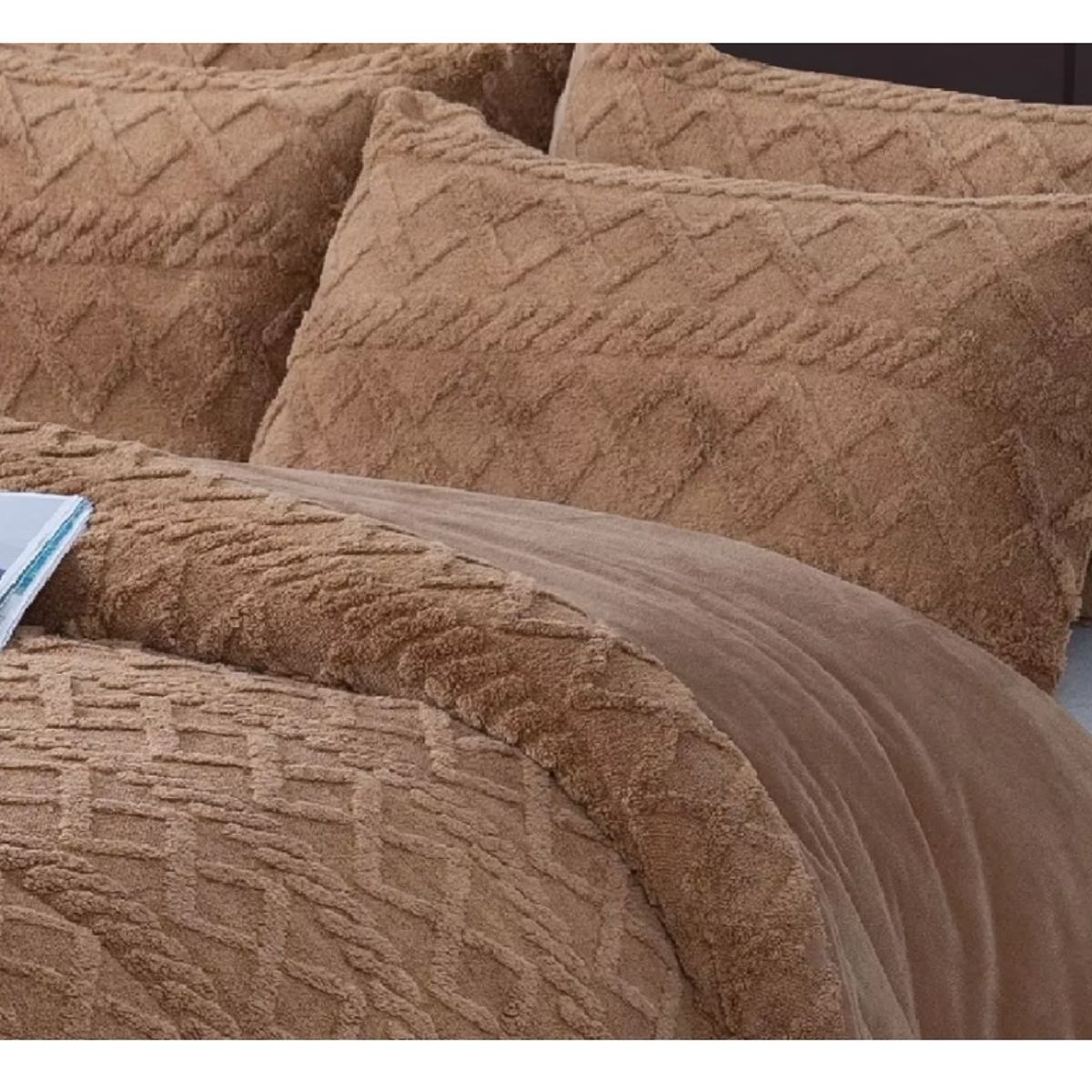 GENERICO - Plumón Gama Alta Súper Suave Otoño Invierno Reversible2plaza