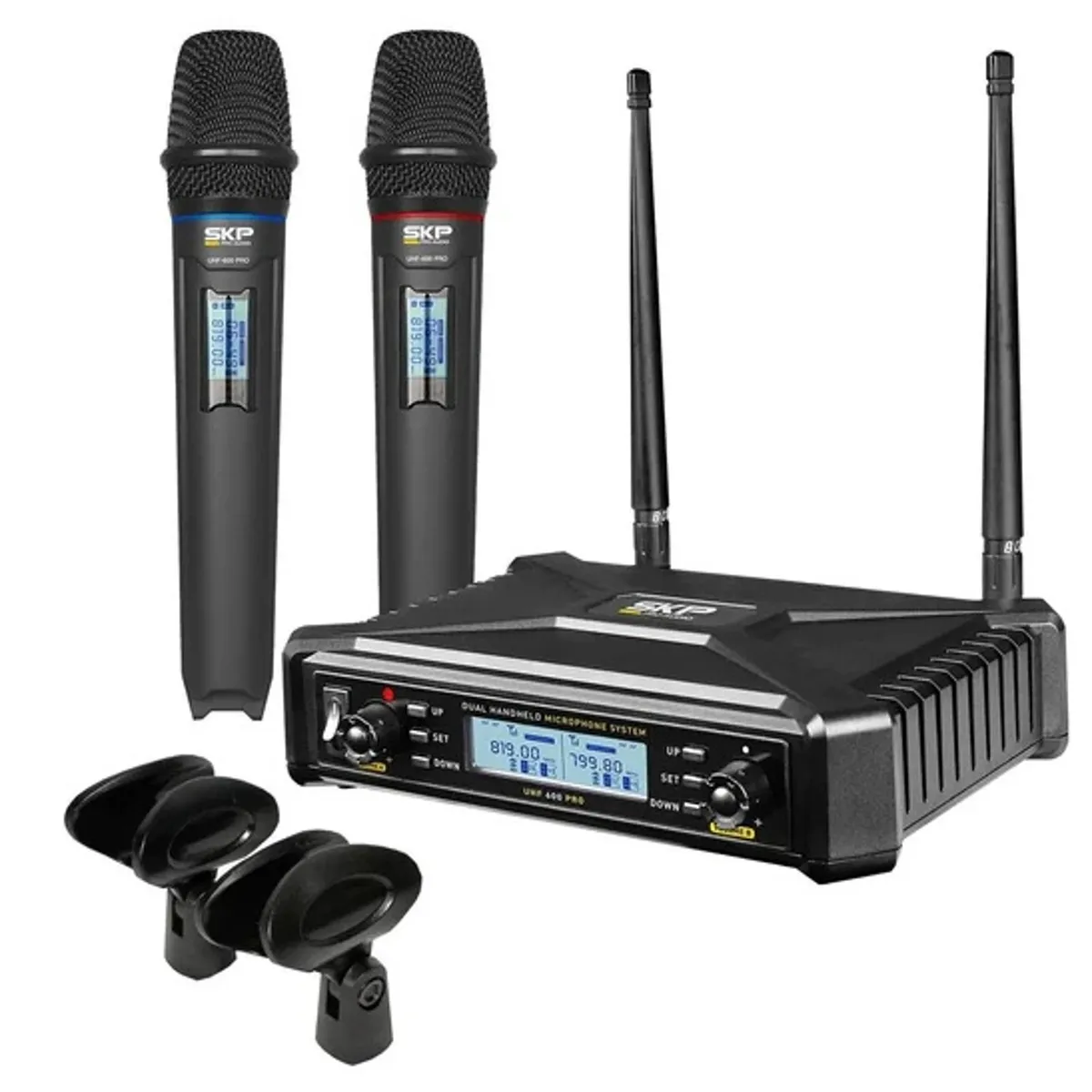 SKP - Microfonos Inalambricos Profesionales SKP UHF 600 Pro