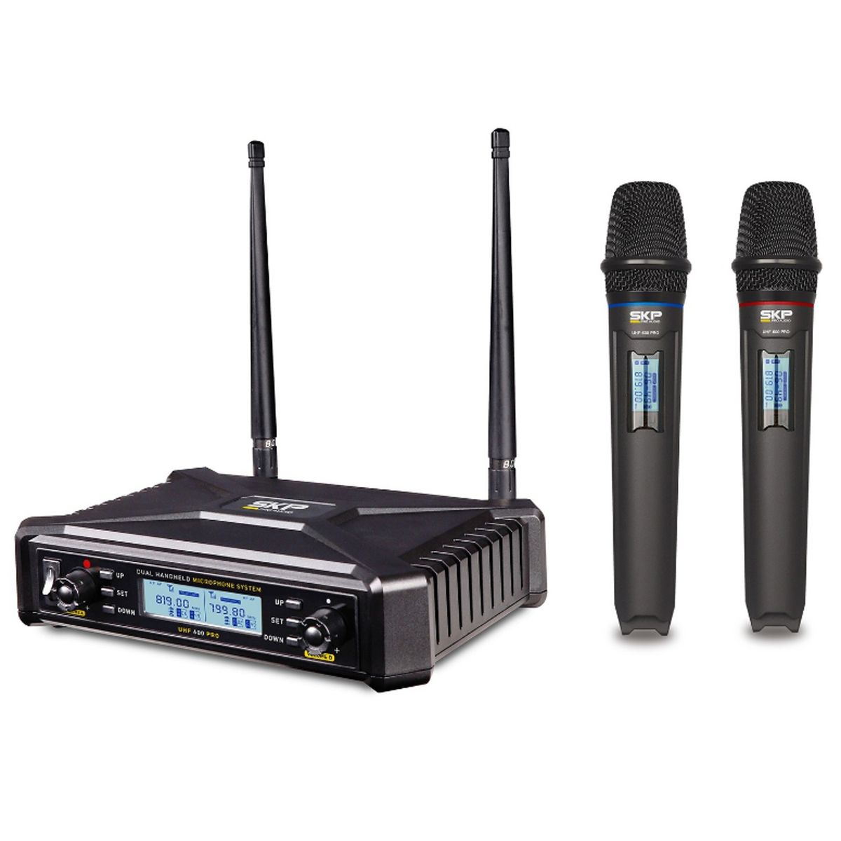 SKP - Microfonos Inalambricos Profesionales SKP UHF 600 Pro