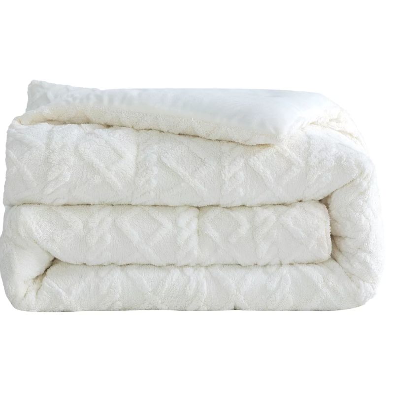 GENERICO - Plumón Súper Suave Otoño Invierno Reversible Super King
