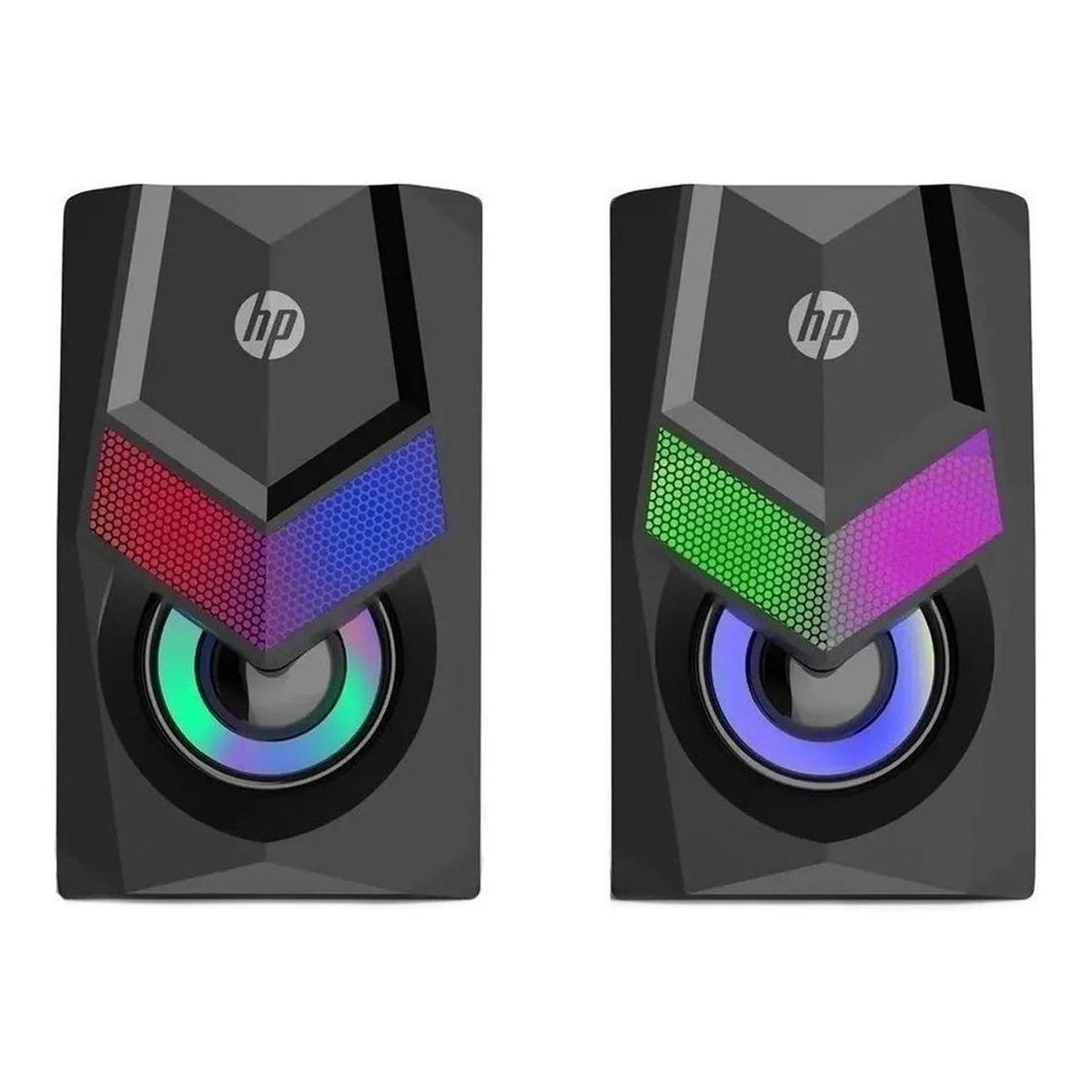 HP - Parlante Mini Gamer Hp Dhe-6000 Black Led/6w/jack3.5mm