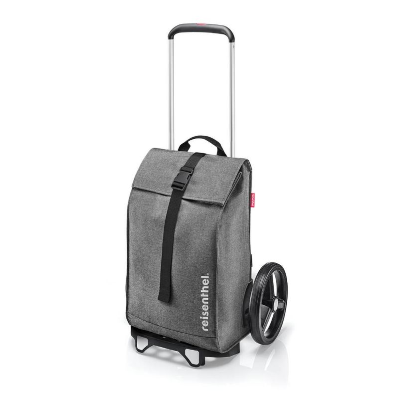 REISENTHEL - Carro de compras con arrastre Citycruiser M - twist silver REISENTHEL