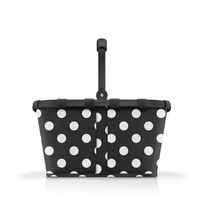 REISENTHEL - Canasto de compras carrybag - dots white REISENTHEL