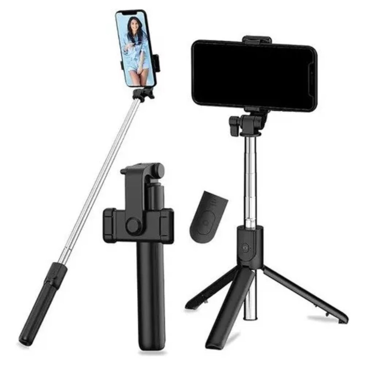 OEM - Palo De Selfie Con Trípode Celular Control Bluetooth