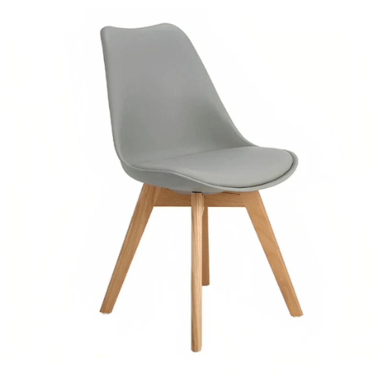 KLIK - Silla Tulip Acolchada Gris