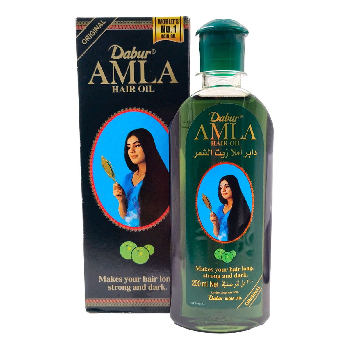 DABUR AMLA - Dabur Amla Aceite Capilar Hair Oil 200 ml